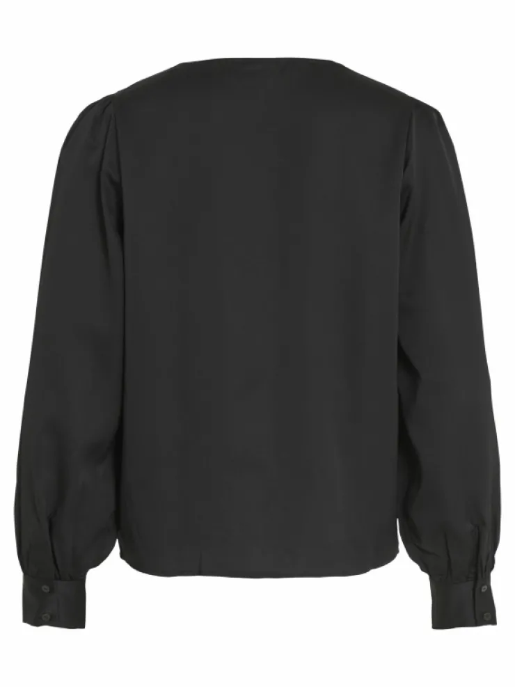 VILA Tops & T-shirts^LACE DETAILED LONG SLEEVED TOP
