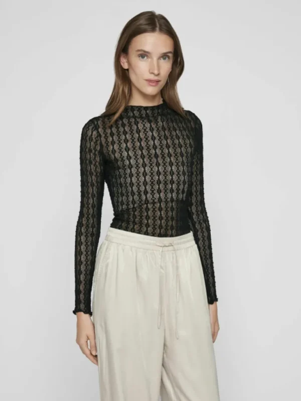 VILA Tops & T-shirts^LACE LONG SLEEVED TOP