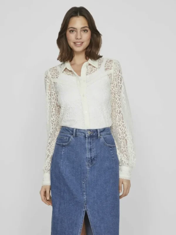 VILA Shirts | Tops & T-shirts^LACE SHIRT