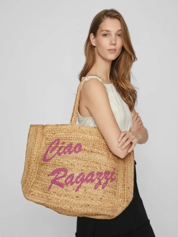 VILA Accessories^LARGE JUTE BAG