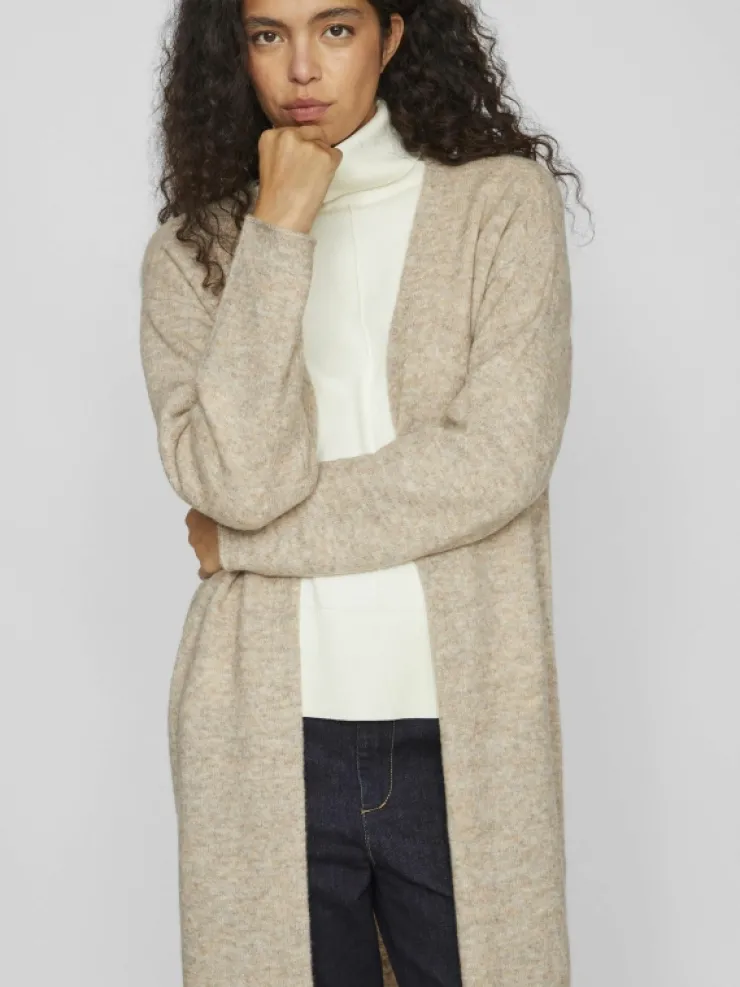 VILA Knitwear^LONG KNITTED CARDIGAN