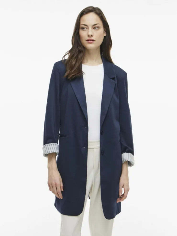VILA Blazers & Suits^LONG JERSEY BLAZER