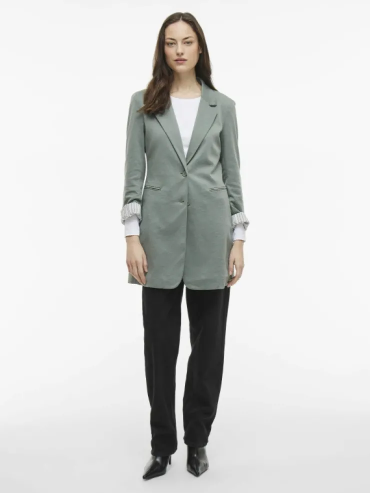 VILA Blazers & Suits^LONG JERSEY BLAZER
