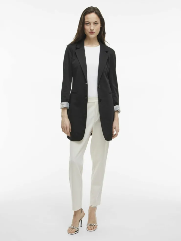 VILA Blazers & Suits^LONG JERSEY BLAZER