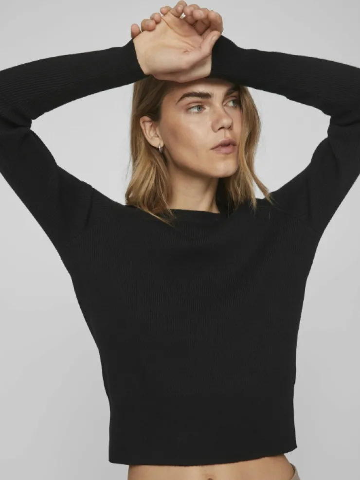 VILA Knitwear | Tops & T-shirts^LONG SLEEVE KNITTED TOP