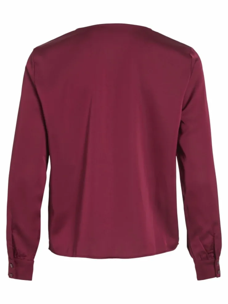VILA Tops & T-shirts^LONG SLEEVE V-NECK BLOUSE