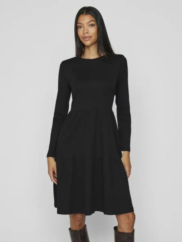 VILA Dresses^LONG SLEEVED MIDI DRESS