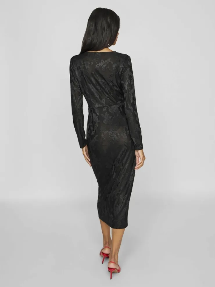 VILA Dresses^LONG SLEEVED MIDI DRESS