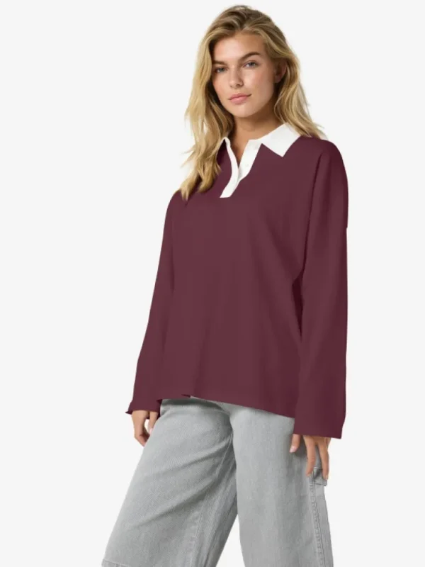VILA Tops & T-shirts^LONG SLEEVED POLO SHIRT