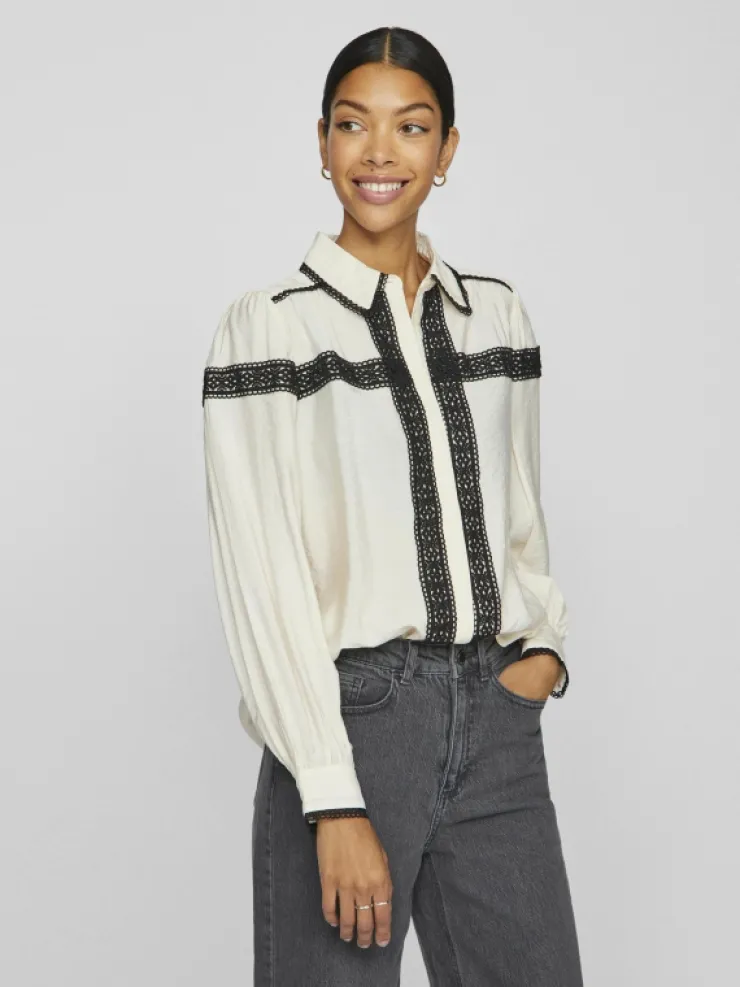 VILA Shirts | Tops & T-shirts^LONG SLEEVED SHIRT