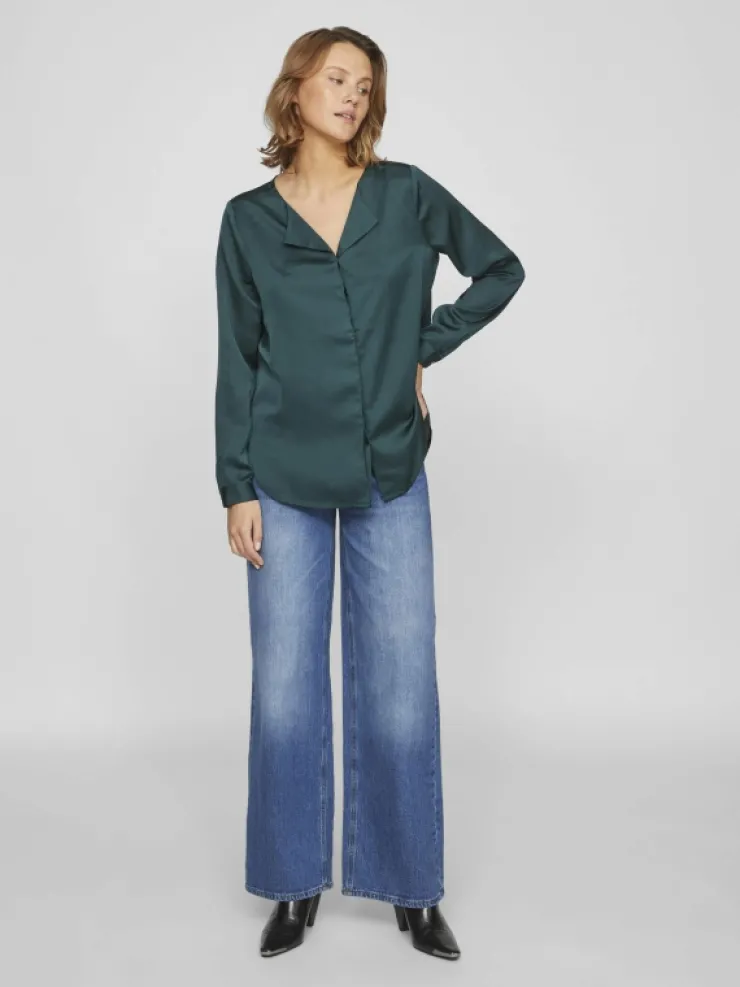 VILA Shirts | Tops & T-shirts^LONG SLEEVED SHIRT