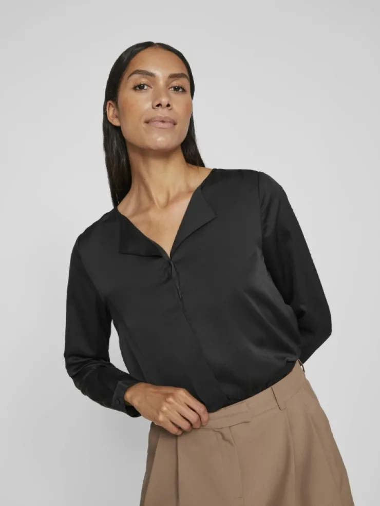 VILA Shirts | Tops & T-shirts^LONG SLEEVED SHIRT
