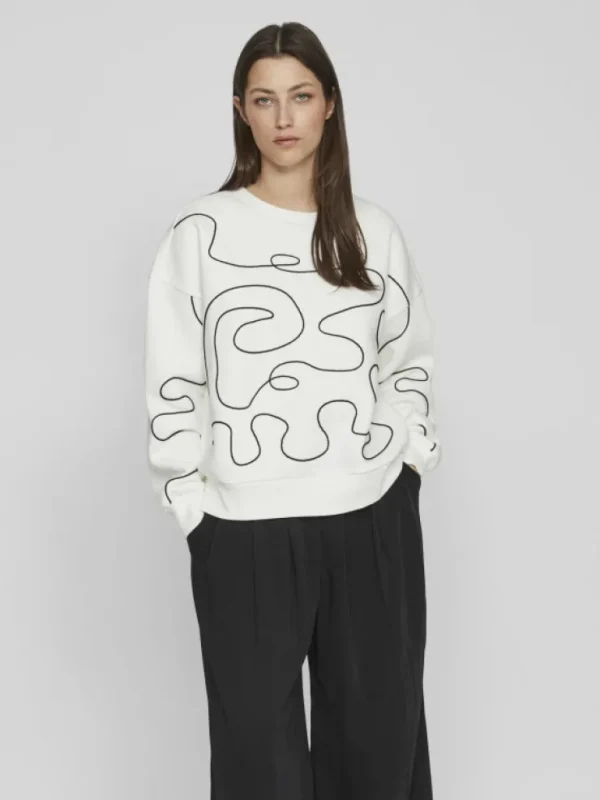 VILA Tops & T-shirts^LONG SLEEVED SWEATSHIRT