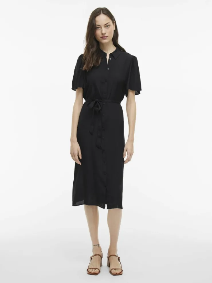 VILA Dresses^MIDI SHIRT DRESS