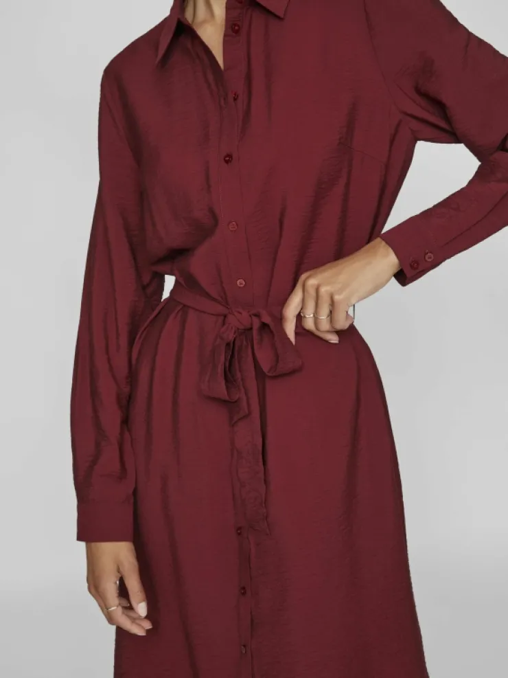 VILA Dresses^MIDI SHIRT DRESS