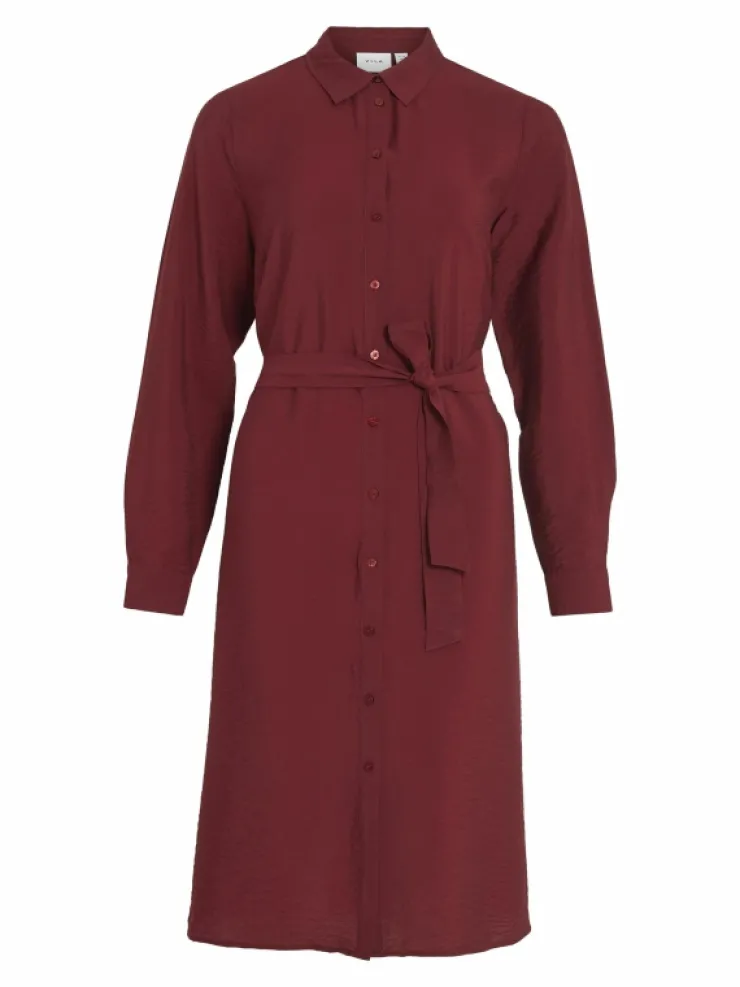 VILA Dresses^MIDI SHIRT DRESS