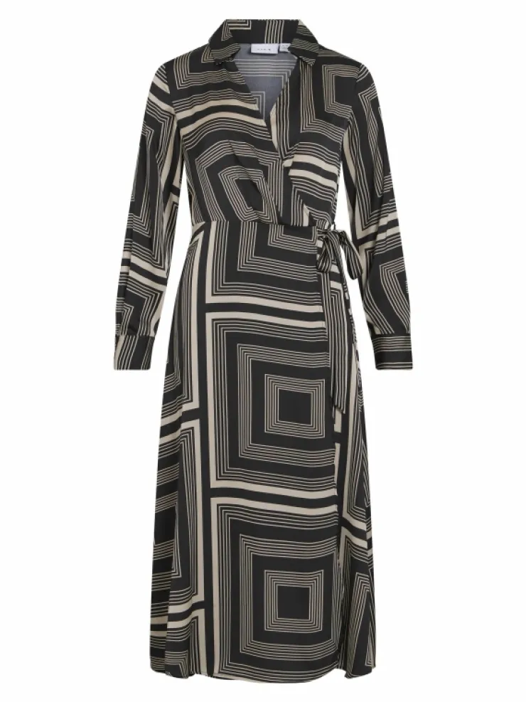 VILA Dresses^MIDI WRAP DRESS