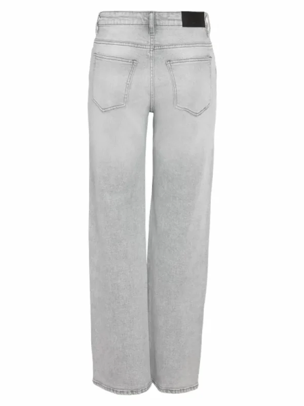 VILA Jeans^NMYOLANDA NORMAL WAISTED WIDE LEG JEANS