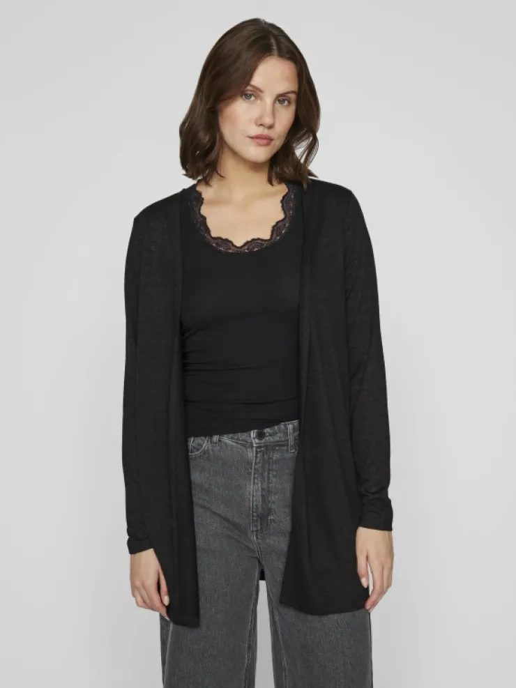VILA Knitwear^OPEN CARDIGAN