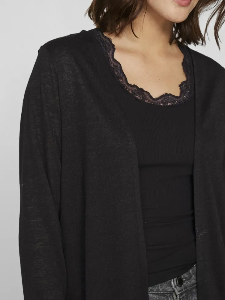 VILA Knitwear^OPEN CARDIGAN