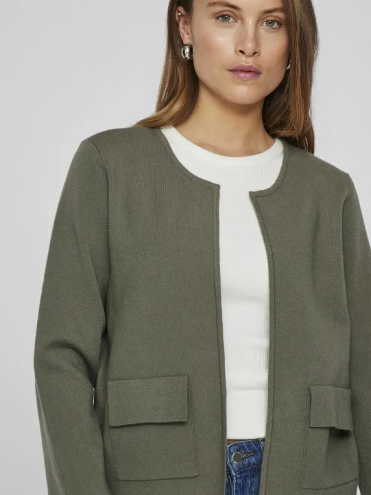 VILA Knitwear^OPEN CARDIGAN