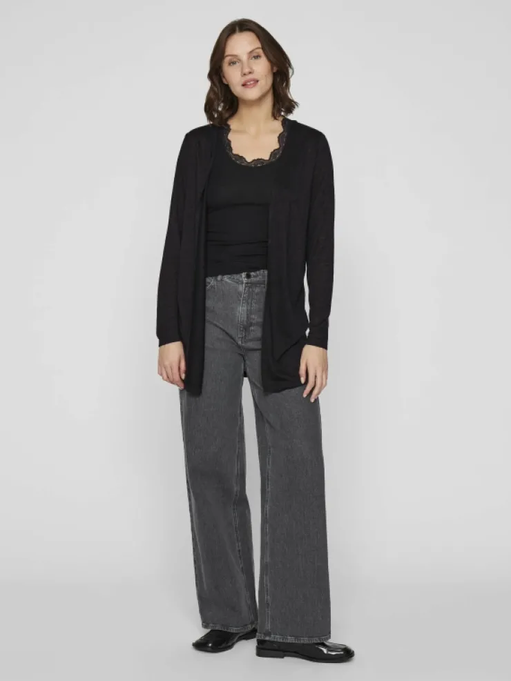VILA Knitwear^OPEN CARDIGAN