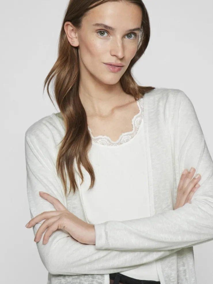 VILA Knitwear^OPEN CARDIGAN