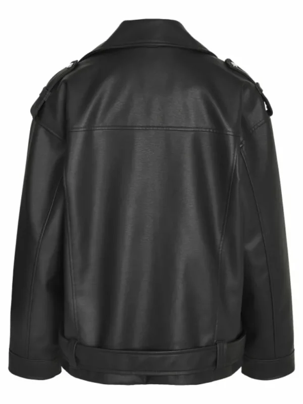 VILA Jackets & Coats^OVERSIZE FAUX LEATHER JACKET