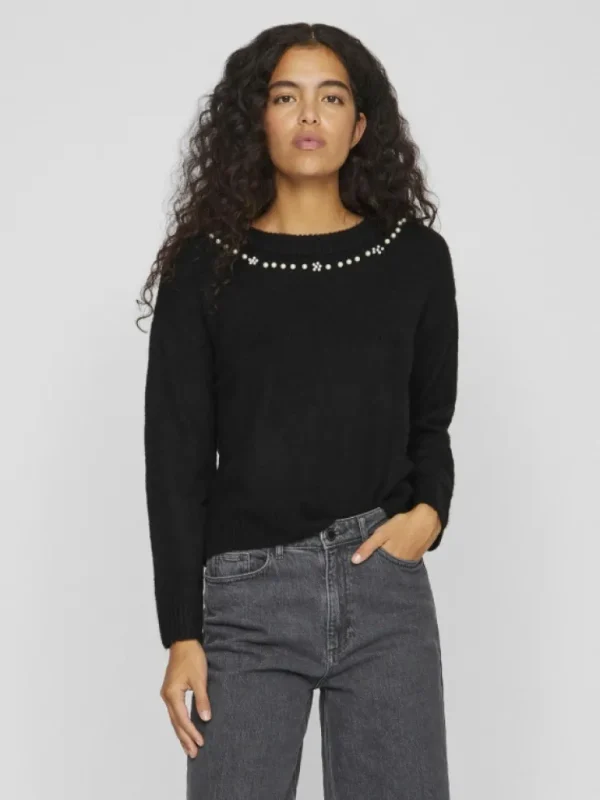 VILA Knitwear^PEARL KNITTED PULLOVER