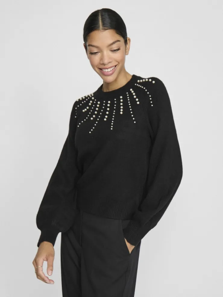 VILA Knitwear^PEARL KNITTED PULLOVER