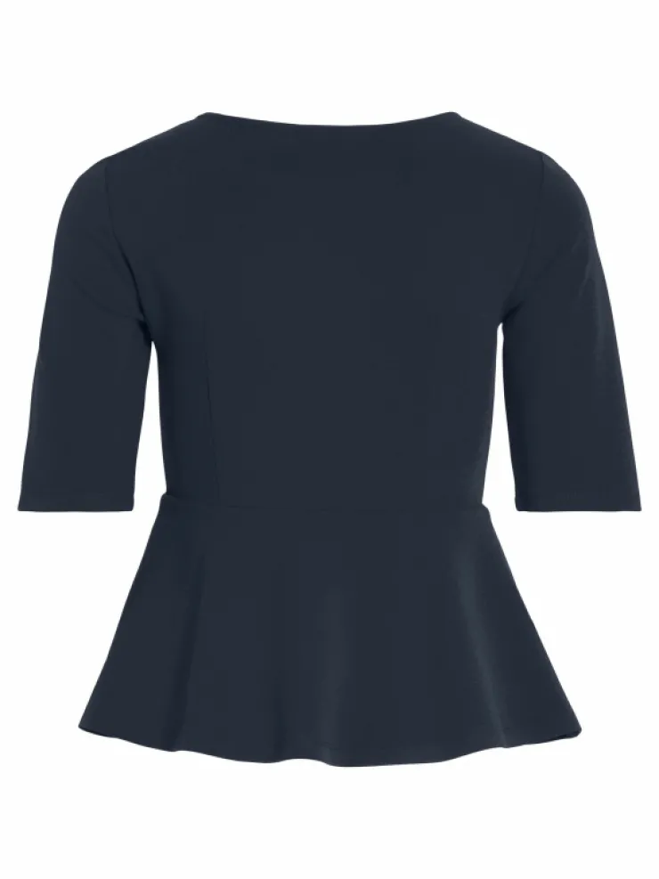 VILA Tops & T-shirts^PEPLUM SHORT SLEEVED TOP