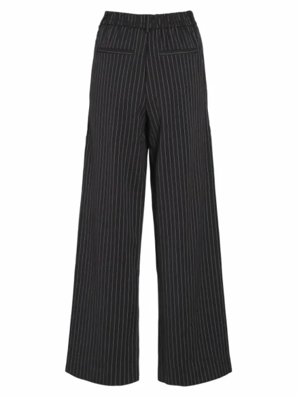 VILA Trousers & Leggings^PINSTRIPE HIGH WAISTED TROUSERS