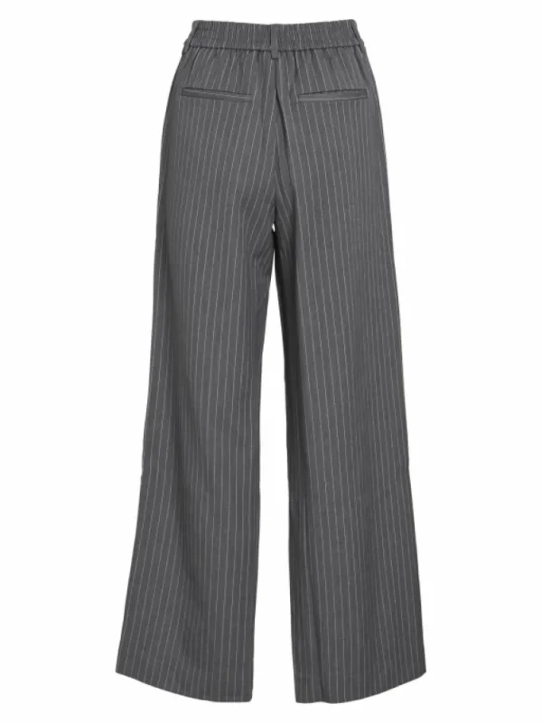 VILA Trousers & Leggings^PINSTRIPE HIGH WAISTED TROUSERS