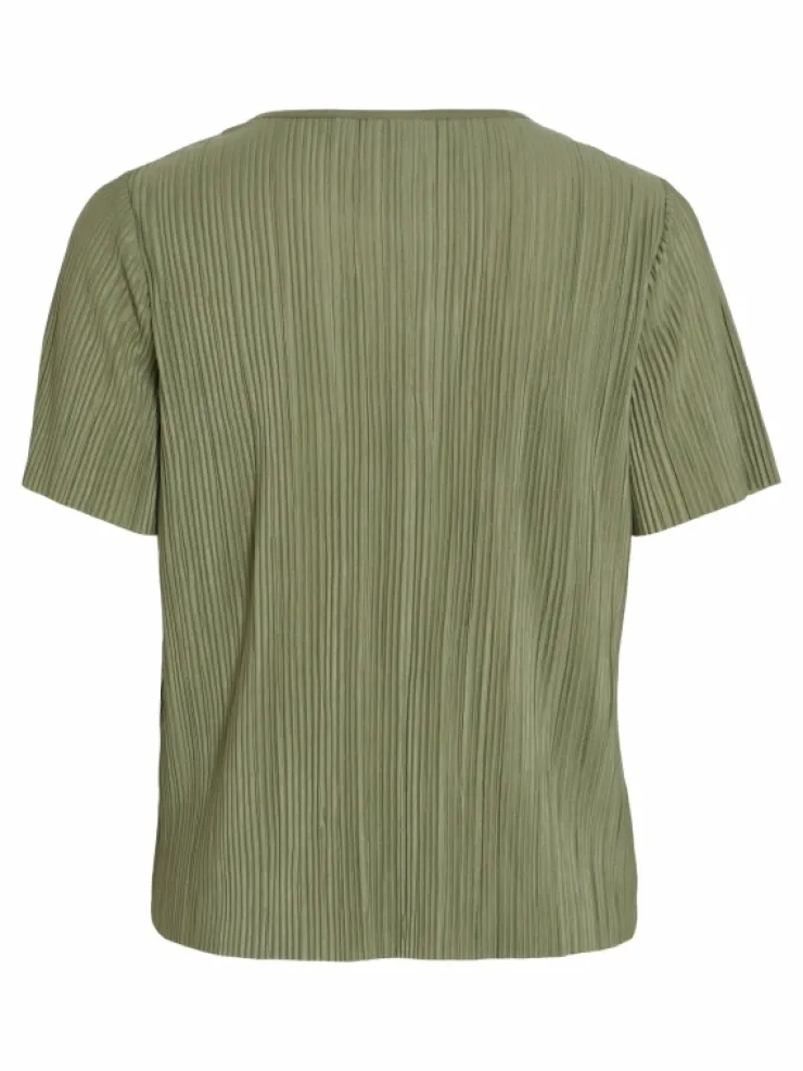 VILA Tops & T-shirts^PLEATED SHORT SLEEVED TOP