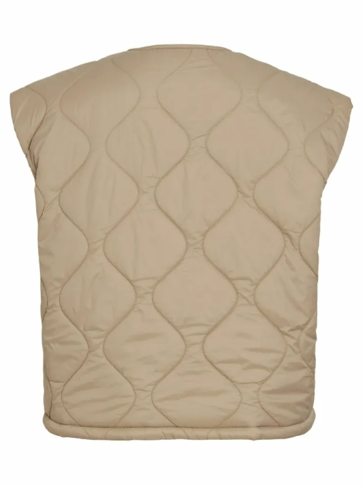 VILA Jackets & Coats^QUILTED WAISTCOAT