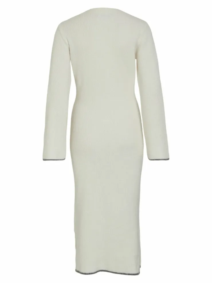 VILA Knitwear | Dresses^RIBBED MIDI KNITTED DRESS