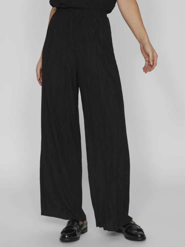 VILA Trousers & Leggings^RIBBED WIDE-LEG TROUSERS