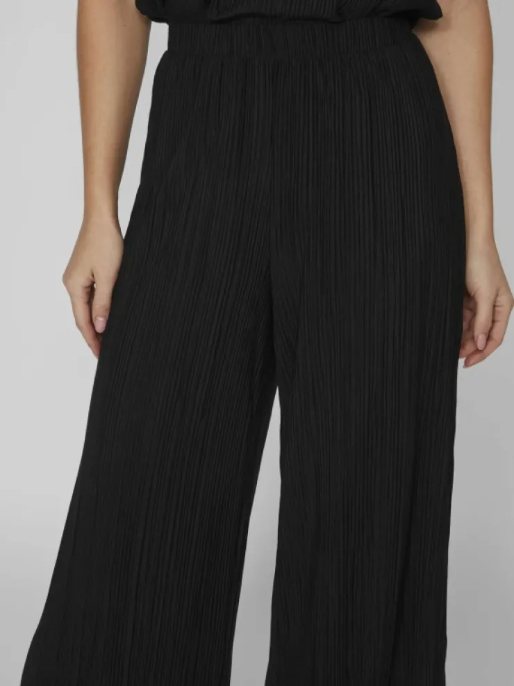 VILA Trousers & Leggings^RIBBED WIDE-LEG TROUSERS