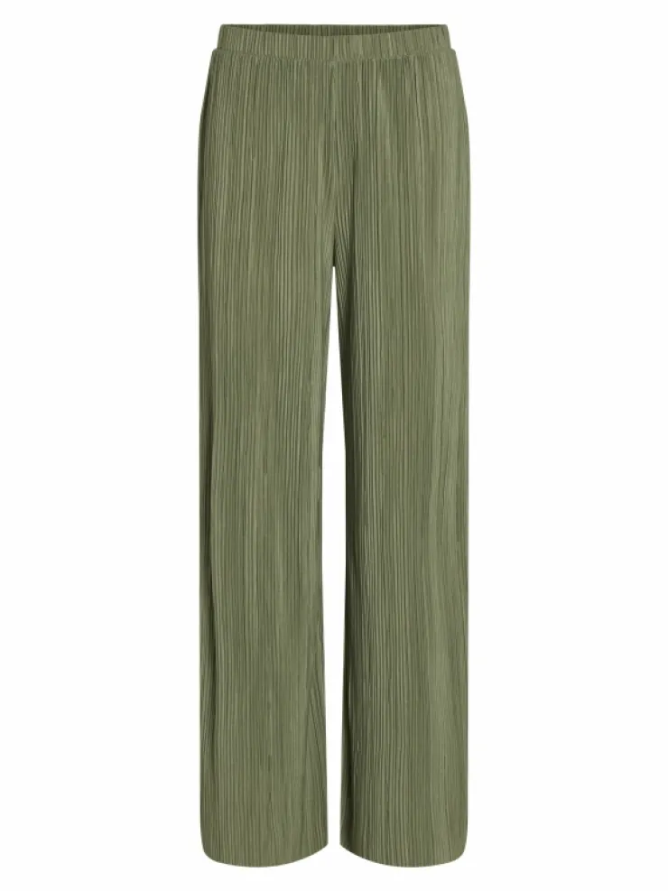 VILA Trousers & Leggings^RIBBED WIDE-LEG TROUSERS