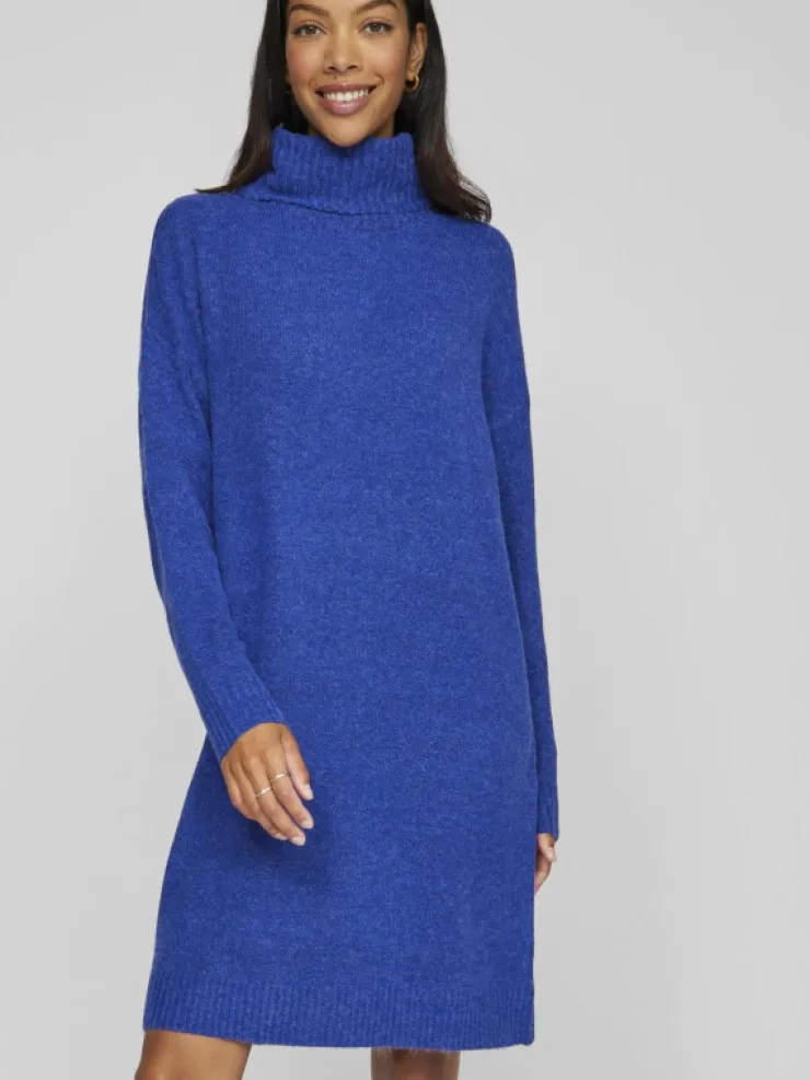 VILA Knitwear | Dresses^ROLL NECK KNITTED DRESS