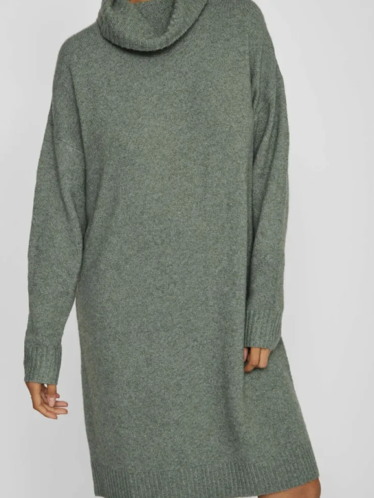 VILA Knitwear | Dresses^ROLL NECK KNITTED DRESS