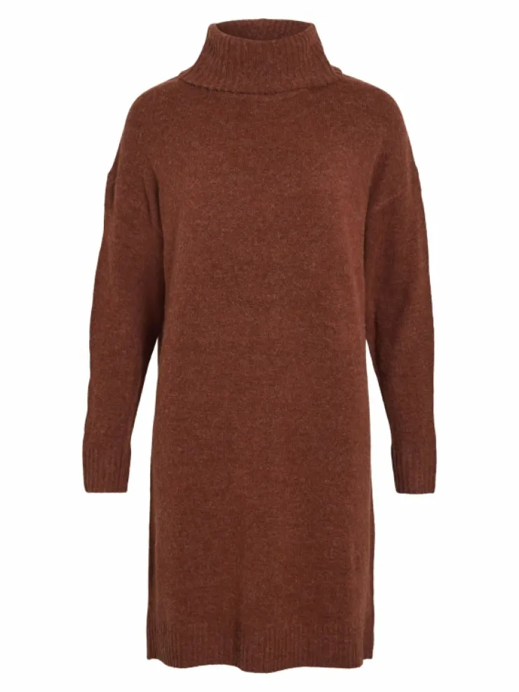 VILA Knitwear | Dresses^ROLL NECK KNITTED DRESS