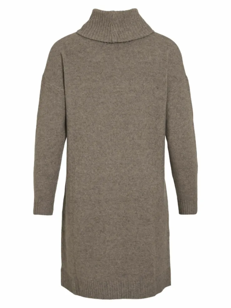 VILA Knitwear | Dresses^ROLL NECK KNITTED DRESS