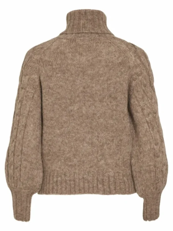 VILA Knitwear^ROLL NECK KNITTED PULLOVER