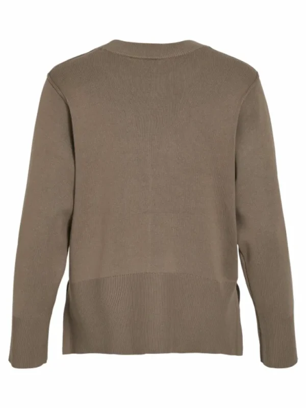 VILA Knitwear | Tops & T-shirts^ROUND NECK KNITTED PULLOVER