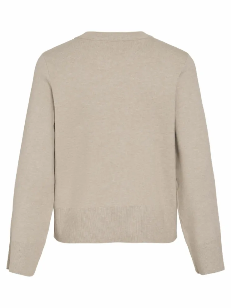 VILA Knitwear^ROUND NECK KNITTED PULLOVER