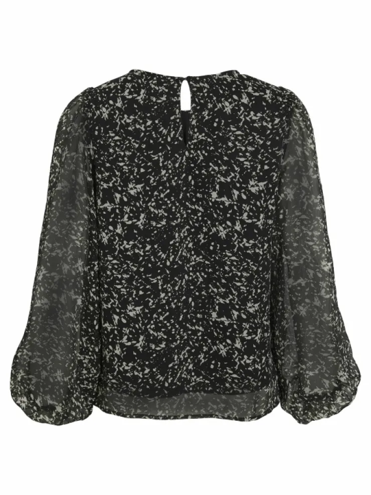VILA Tops & T-shirts^ROUND NECK LONG SLEEVED BLOUSE