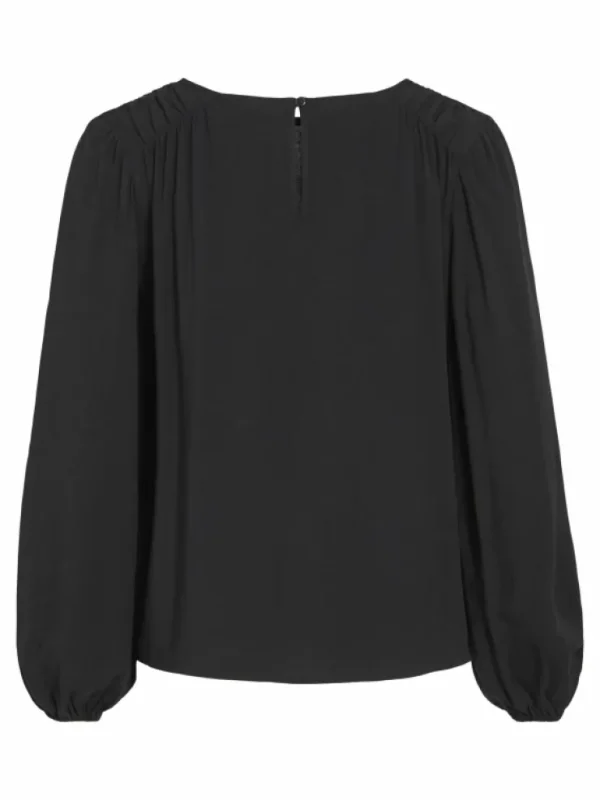 VILA Tops & T-shirts^ROUND NECK LONG SLEEVED BLOUSE