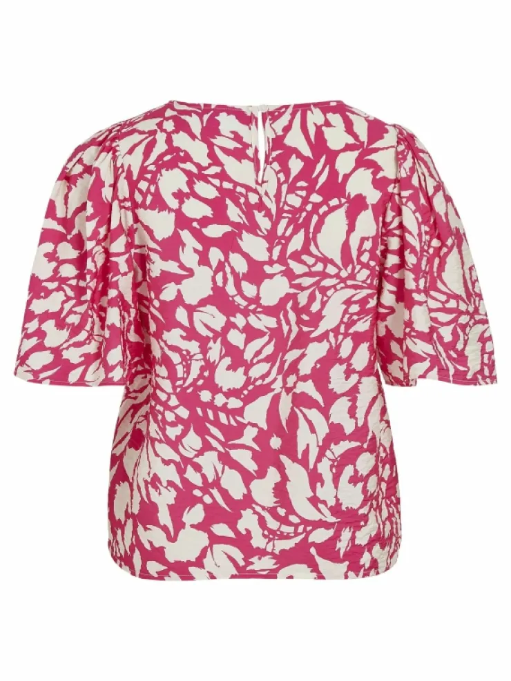 VILA Tops & T-shirts^ROUND NECK SHORT SLEEVED TOP