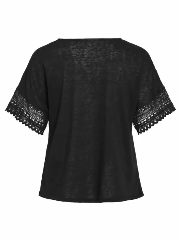 VILA Tops & T-shirts^ROUND NECK SHORT SLEEVED TOP